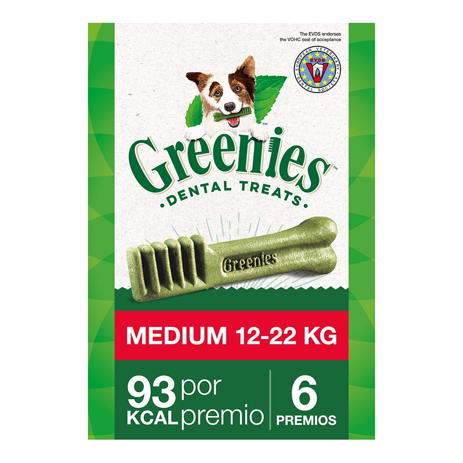 Greenies Medium Snacks Dentales para perros, , large image number null